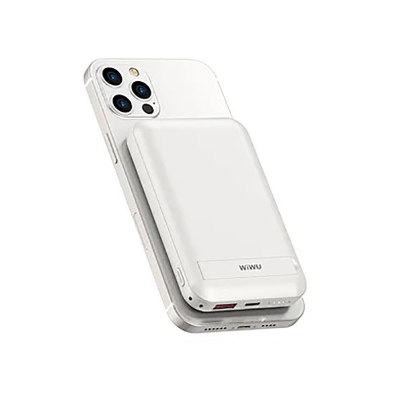 Pin dự phòng WIWU SC10000 - Snap Cube Magnetic Wireless 10.000mAh 22.5W
